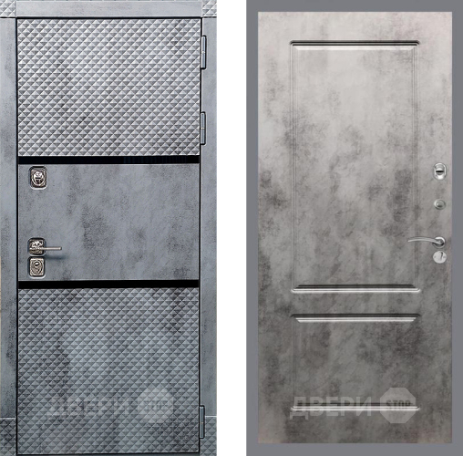 Дверь Рекс (REX) 15 Бетон Темный FL-117 Бетон темный в Фрязино