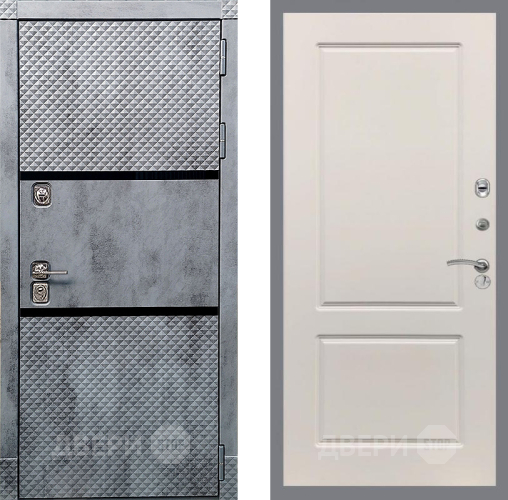 Входная металлическая Дверь Рекс (REX) 15 Бетон Темный FL-117 Шампань в Фрязино