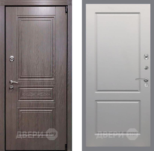 Входная металлическая Дверь Рекс (REX) Премиум-S FL-117 Грей софт в Фрязино