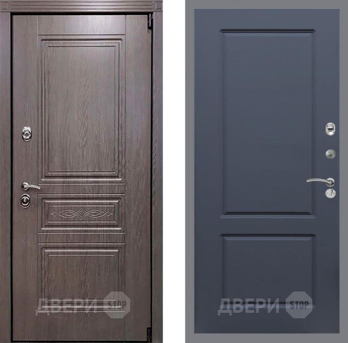 Входная металлическая Дверь Рекс (REX) Премиум-S FL-117 Силк титан в Фрязино