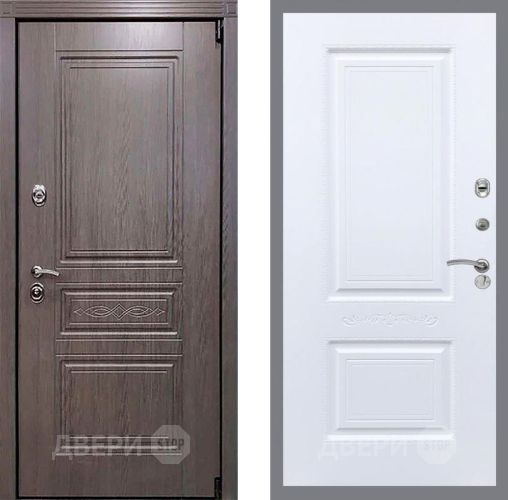 Входная металлическая Дверь Рекс (REX) Премиум-S Смальта Силк Сноу в Фрязино