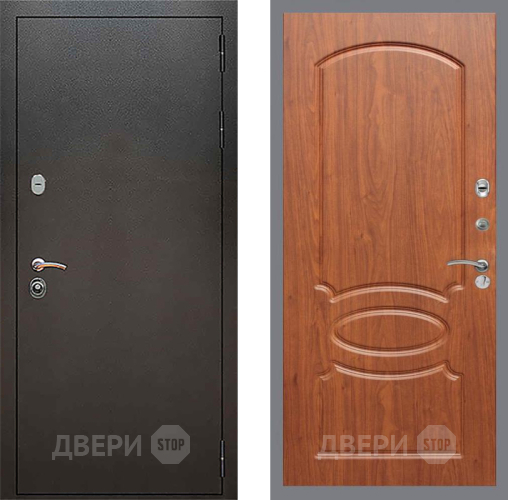 Входная металлическая Дверь Рекс (REX) 5 Серебро Антик FL-128 Морёная берёза в Фрязино