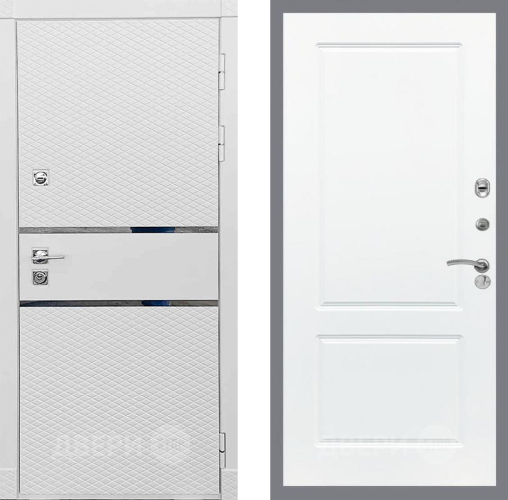 Входная металлическая Дверь Рекс (REX) 15 Силк Сноу FL-117 Силк Сноу в Фрязино