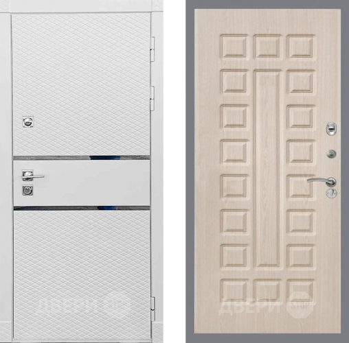 Дверь Рекс (REX) 15 Силк Сноу FL-183 Беленый дуб в Фрязино