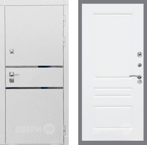 Входная металлическая Дверь Рекс (REX) 15 Силк Сноу FL-243 Силк Сноу в Фрязино