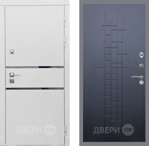 Входная металлическая Дверь Рекс (REX) 15 Силк Сноу FL-289 Ясень черный в Фрязино