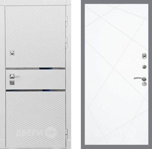 Входная металлическая Дверь Рекс (REX) 15 Силк Сноу FL-291 Силк Сноу в Фрязино