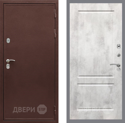 Входная металлическая Дверь Рекс (REX) 5А FL-117 Бетон светлый в Фрязино