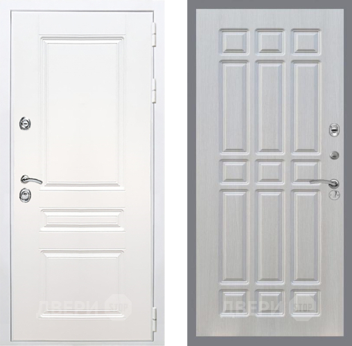 Дверь Рекс (REX) Премиум-н Силк Сноу FL-33 Лиственница беж в Фрязино