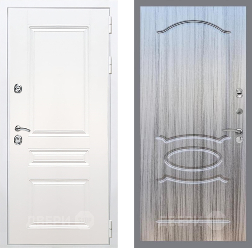 Дверь Рекс (REX) Премиум-н Силк Сноу FL-128 Сандал грей в Фрязино