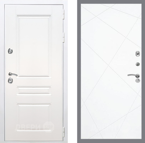 Дверь Рекс (REX) Премиум-н Силк Сноу FL-291 Силк Сноу в Фрязино