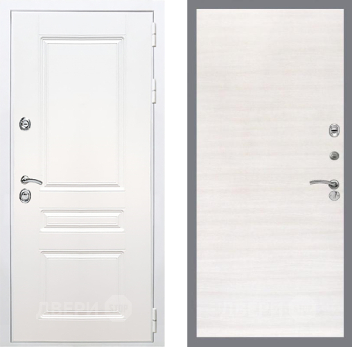 Входная металлическая Дверь Рекс (REX) Премиум-н Силк Сноу GL Акация в Фрязино