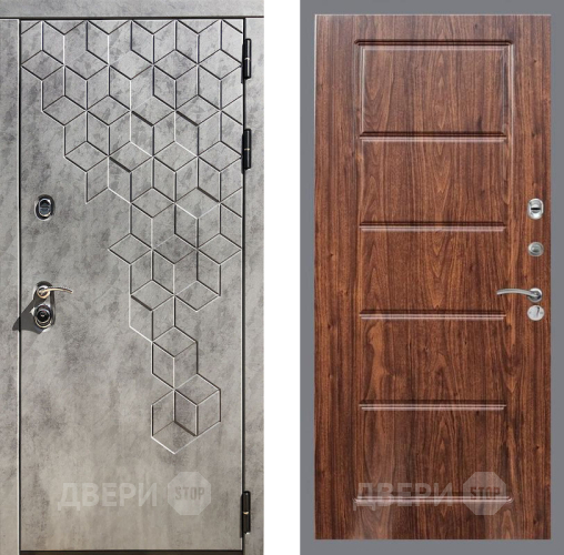 Дверь Рекс (REX) 23 FL-39 орех тисненый в Фрязино