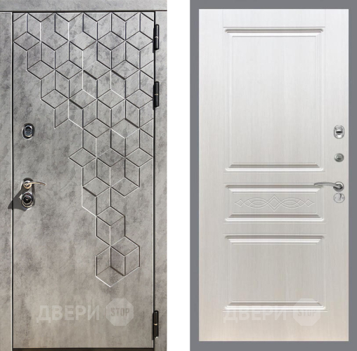 Входная металлическая Дверь Рекс (REX) 23 FL-243 Лиственница беж в Фрязино