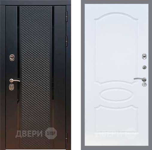 Входная металлическая Дверь Рекс (REX) 25 FL-128 Белый ясень в Фрязино