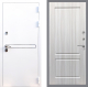 Входная металлическая Дверь Стоп Лайн Вайт ФЛ-117 Сандал белый в Фрязино