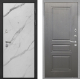 Входная металлическая Дверь Интекрон (INTECRON) Гектор Мрамор Арктик ФЛ-243 Графит вуд дуб в Фрязино