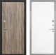 Входная металлическая Дверь Интекрон (INTECRON) Гектор Дуб Турин Лучи-М Софт милк в Фрязино