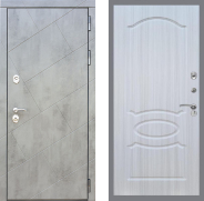 Дверь Рекс (REX) 22 FL-128 Сандал белый